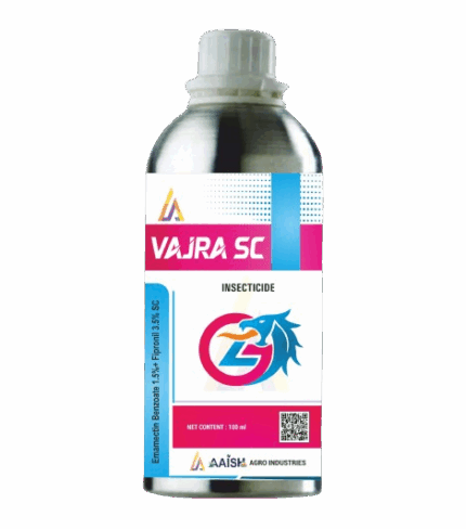 VAJRA SC (Emamectin Benzoate 1.5% + Fipronil 3.5% Sc)